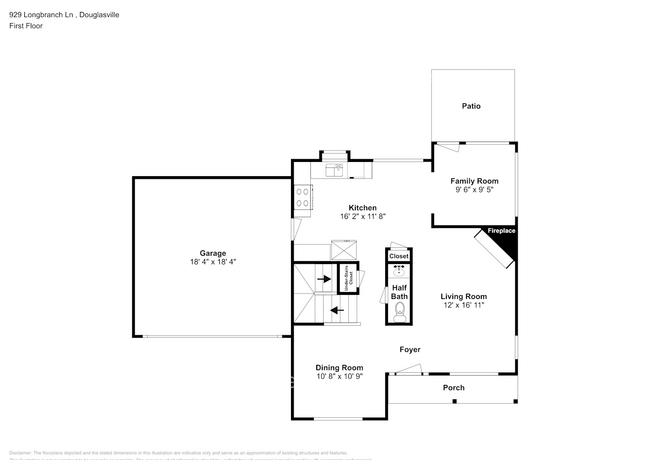 929 Longbranch Ln in Douglasville, GA - Building Photo - Building Photo