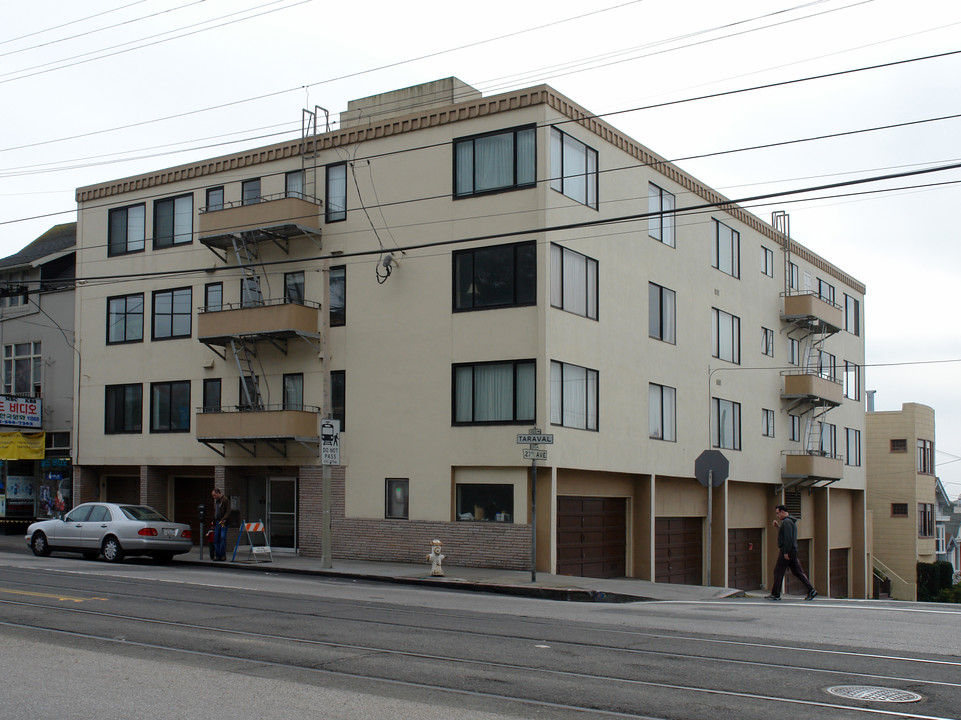 1256 Taraval St in San Francisco, CA - Foto de edificio