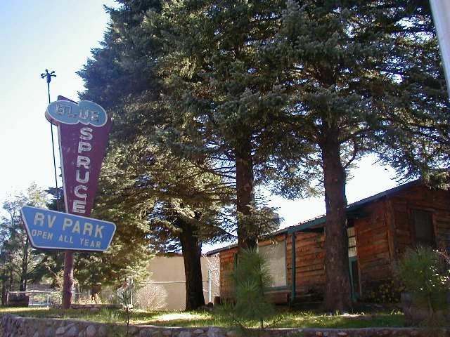 Blue Spruce RV Park in Ruidoso, NM - Building Photo