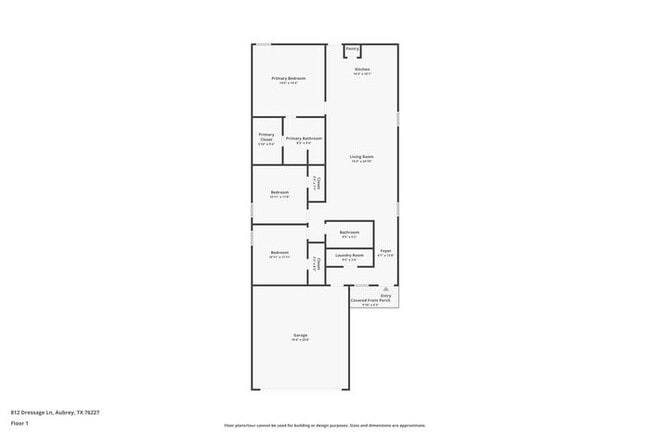 812 Dressage Ln in Aubrey, TX - Foto de edificio - Building Photo