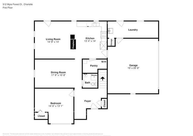 512 Wyre Forest Ct in Charlotte, NC - Building Photo - Building Photo