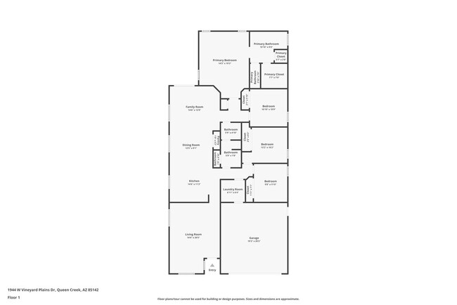 1944 W Vineyard Plains Dr in San Tan Valley, AZ - Building Photo - Building Photo