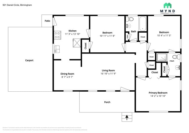 921 Daniel Cir in Birmingham, AL - Building Photo - Building Photo