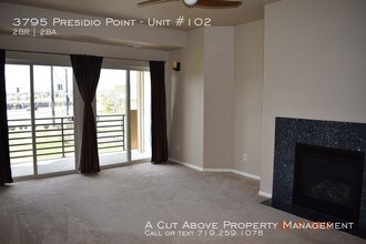 3795 Presidio Point-Unit -Unit #102 in Colorado Springs, CO - Foto de edificio - Building Photo