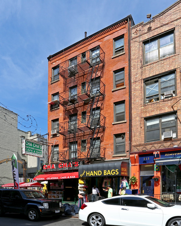 113 Mulberry St in New York, NY - Foto de edificio