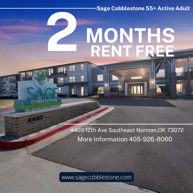 Sage at Cobblestone Apartments in Norman, OK - Foto de edificio - Building Photo