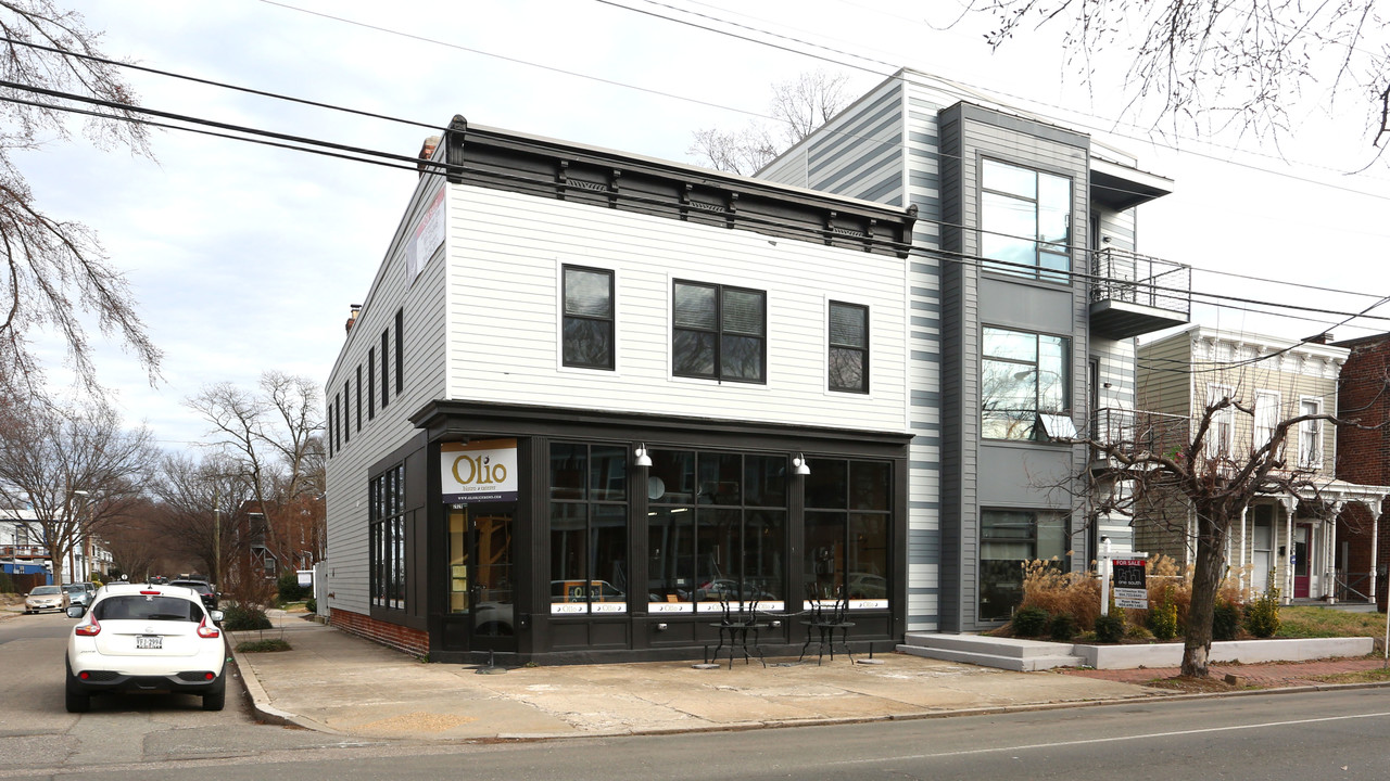 Apartment Building with Retail Space in Richmond, VA - Building Photo