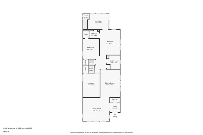 4548 W Altgeld St in Chicago, IL - Building Photo - Building Photo
