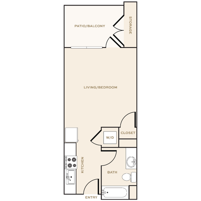 The MINN in San Diego, CA - Building Photo - Floor Plan