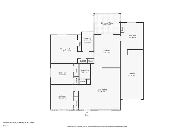 5926 Ithaca Cir W in Greenacres, FL - Building Photo - Building Photo