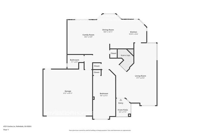 4721 Cocina Ln, Unit 1 in Palmdale, CA - Foto de edificio - Building Photo