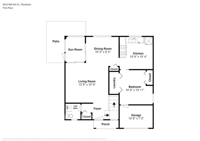 9912 NW 9th Ct in Plantation, FL - Foto de edificio - Building Photo