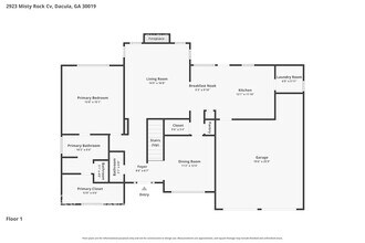 2923 Misty Rock Cove in Dacula, GA - Foto de edificio - Building Photo