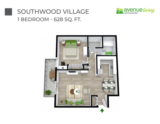 Southwood Village in Lloydminster, AB - Building Photo - Floor Plan