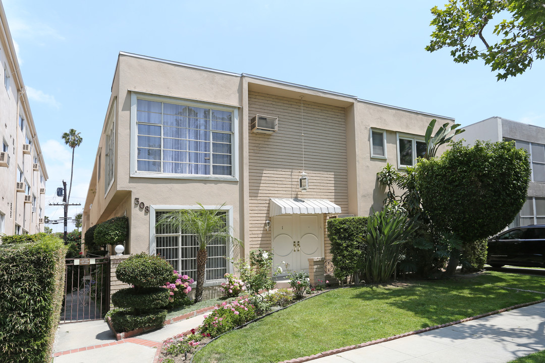 308 S Rexford Dr in Beverly Hills, CA - Foto de edificio