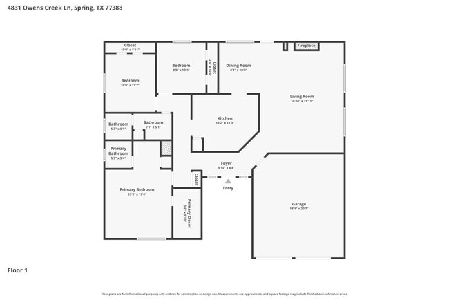 4831 Owens Creek Ln in Spring, TX - Building Photo - Building Photo