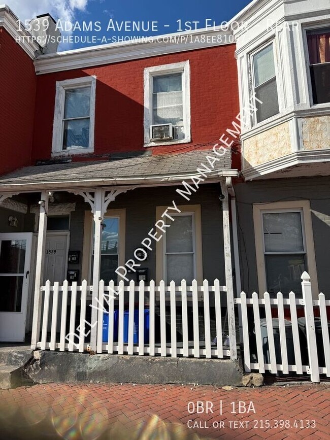 1539 Adams Ave in Philadelphia, PA - Building Photo - Building Photo