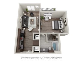 Henderson on Reinli in Austin, TX - Foto de edificio - Floor Plan