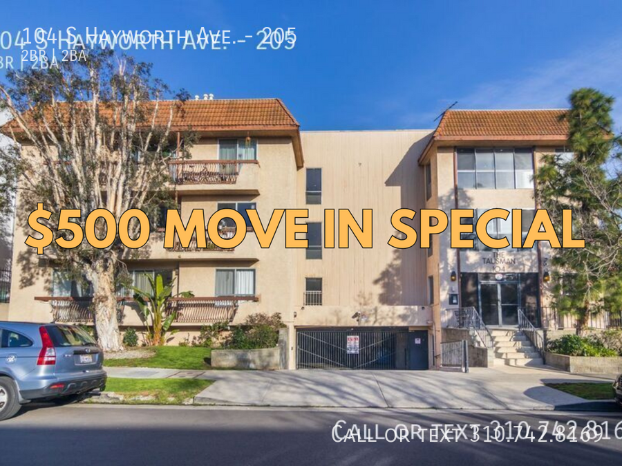 104 S Hayworth Ave-Unit -205 in West Hollywood, CA - Foto de edificio
