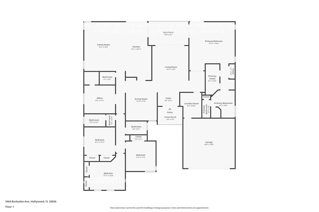 3464 Barbados Ave in Hollywood, FL - Foto de edificio - Building Photo