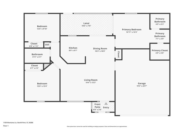 1159 Montana Ln in North Port, FL - Building Photo - Building Photo