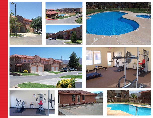 Monte Vista Townhome Apartments in Alamogordo, NM - Foto de edificio - Building Photo