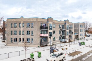7364 André-Ampère Av in Montréal, QC - Building Photo