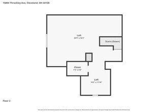 15804 Throckley Ave in Cleveland, OH - Foto de edificio - Building Photo