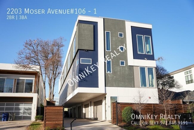 2203 Moser Ave in Dallas, TX - Foto de edificio - Building Photo