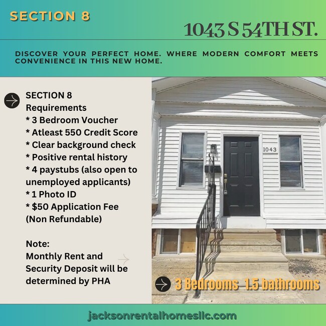 property at 1043 S 54th St