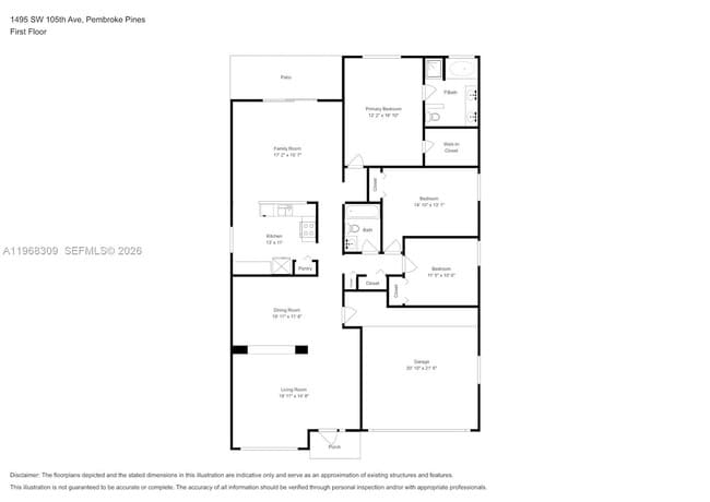 1495 SW 105th Ave in Pembroke Pines, FL - Building Photo - Building Photo