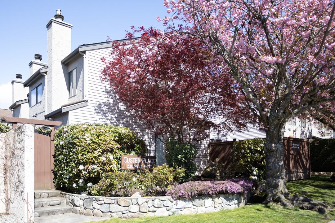 Custer Place in North Vancouver, BC - Building Photo