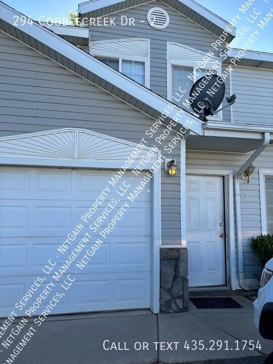294 E Cobblecreek Dr-Unit -2 in Cedar City, UT - Building Photo