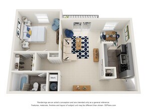 Manchester Ridge in College Park, GA - Foto de edificio - Floor Plan