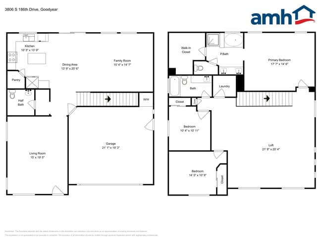 3806 S 186th Dr in Goodyear, AZ - Foto de edificio - Building Photo