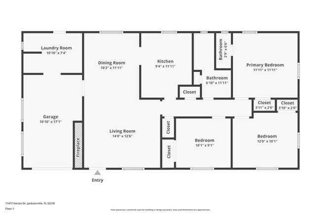 11477 Harlan Dr in Jacksonville, FL - Foto de edificio - Building Photo