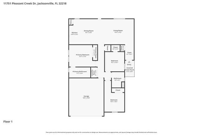 11751 Pleasant Creek Dr in Jacksonville, FL - Foto de edificio - Building Photo