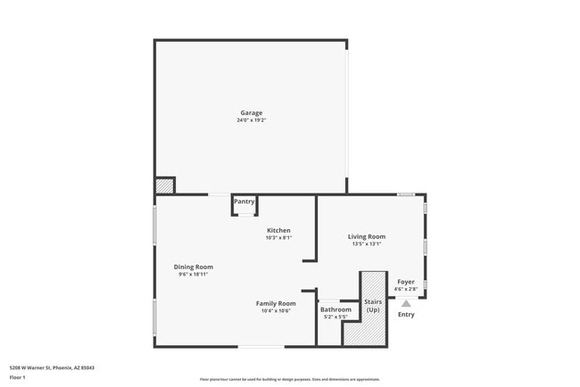 5208 W Warner St in Phoenix, AZ - Foto de edificio - Building Photo