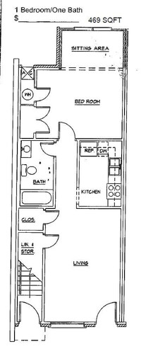 Petersburg East in Petersburg, VA - Foto de edificio - Floor Plan