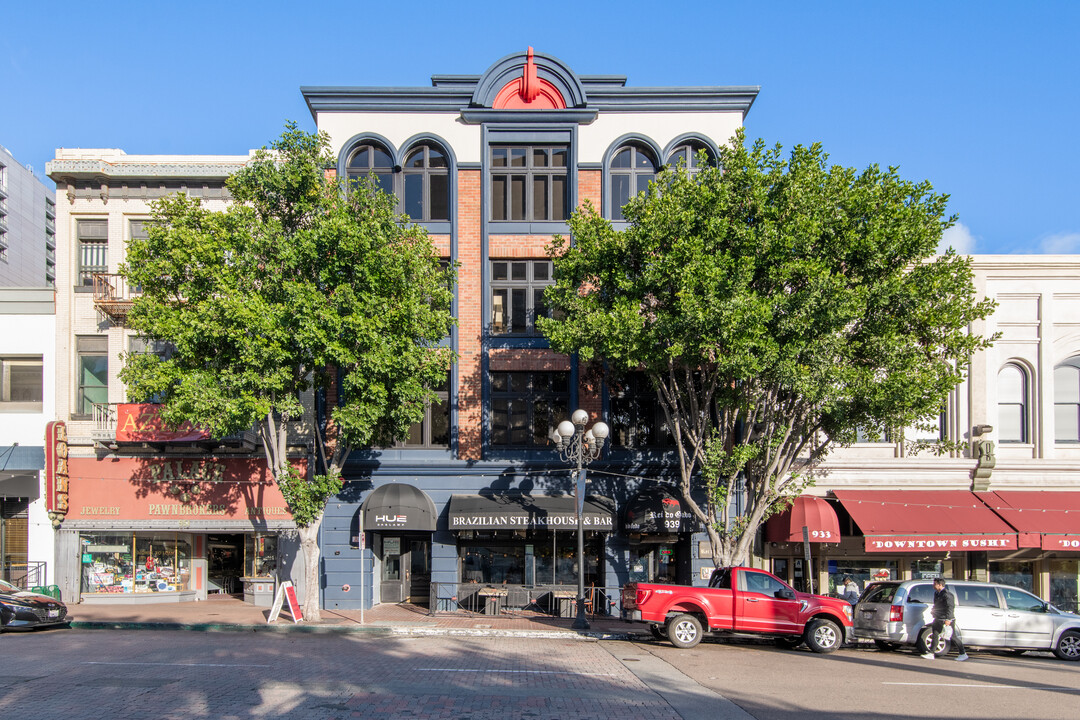 Hue Gaslamp Apartments in San Diego, CA - Foto de edificio