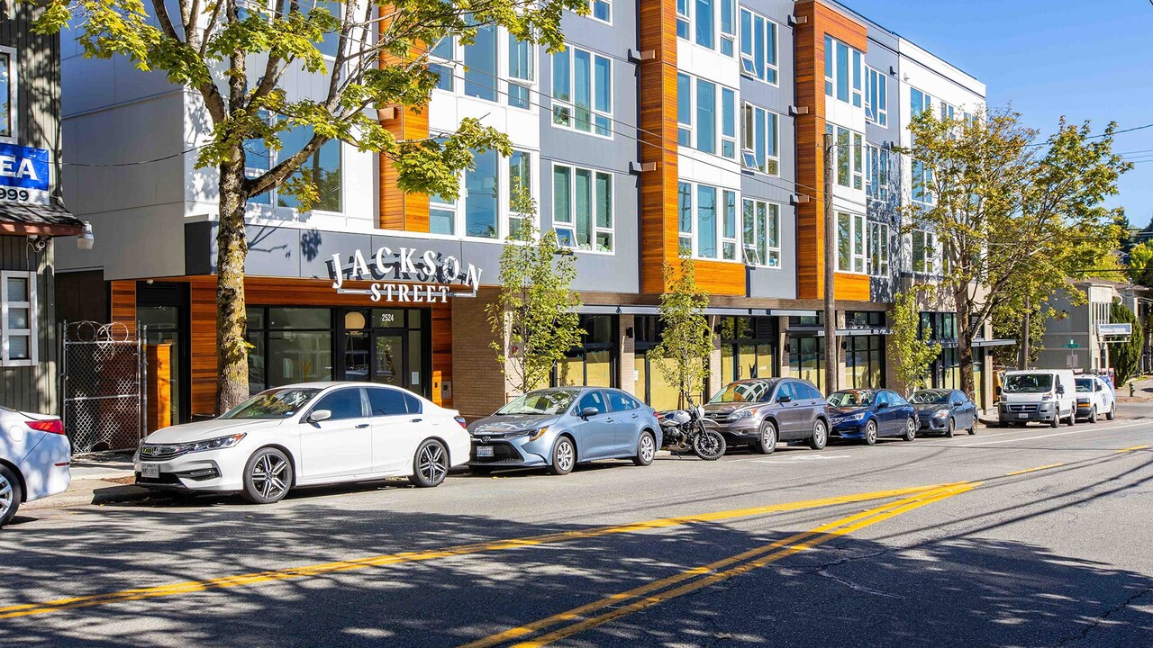 Jackson Street Apartments in Seattle, WA - Foto de edificio