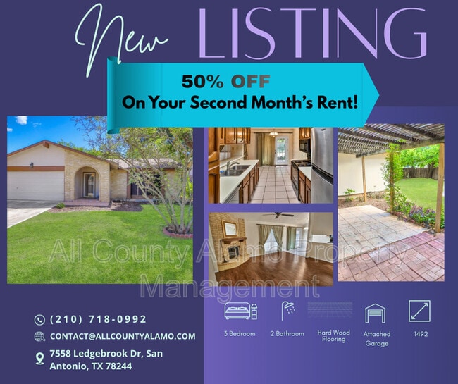 property at 7558 Ledgebrook Dr