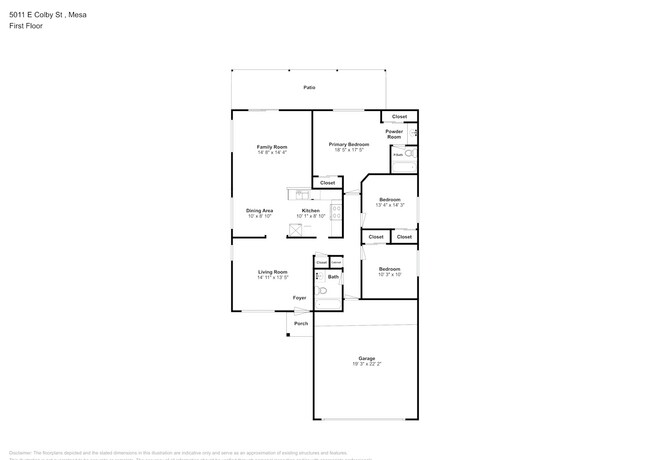 5011 Colby St in Mesa, AZ - Foto de edificio - Building Photo