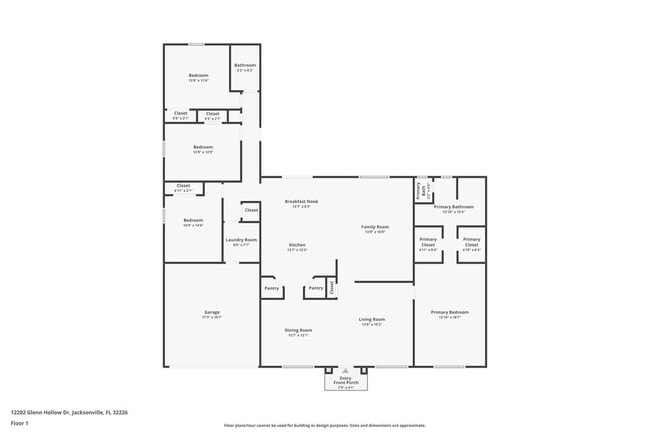 12202 Glenn Hollow Dr in Jacksonville, FL - Foto de edificio - Building Photo