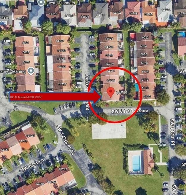 property at 14711 SW 61st Terrace