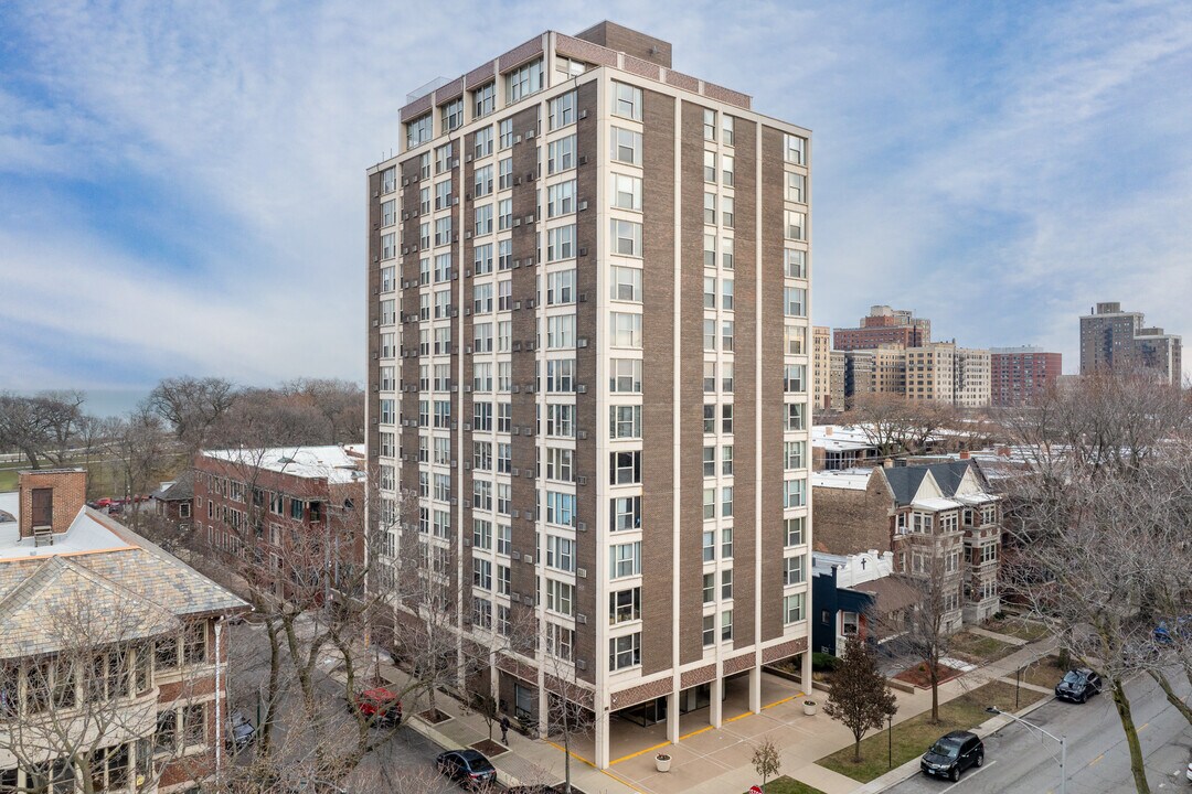 Hyde Park Condominium in Chicago, IL - Foto de edificio