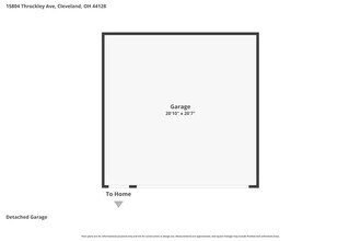 15804 Throckley Ave in Cleveland, OH - Foto de edificio - Building Photo