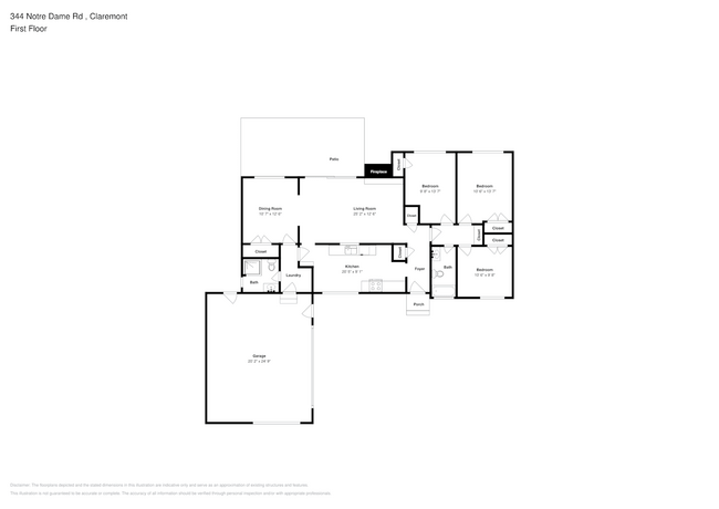 344 Notre Dame Rd in Claremont, CA - Building Photo - Building Photo