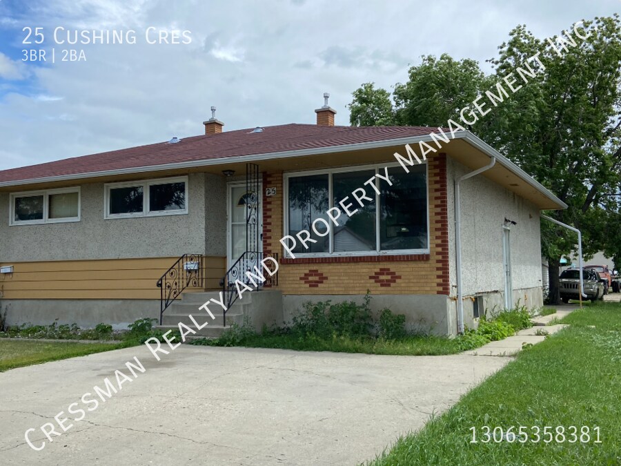 25 Cushing Crescent in Regina, SK - Building Photo