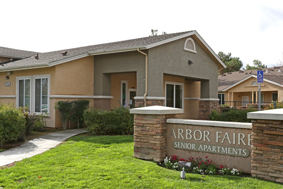 Arbor Faire Senior Apartments in Fresno, CA - Building Photo